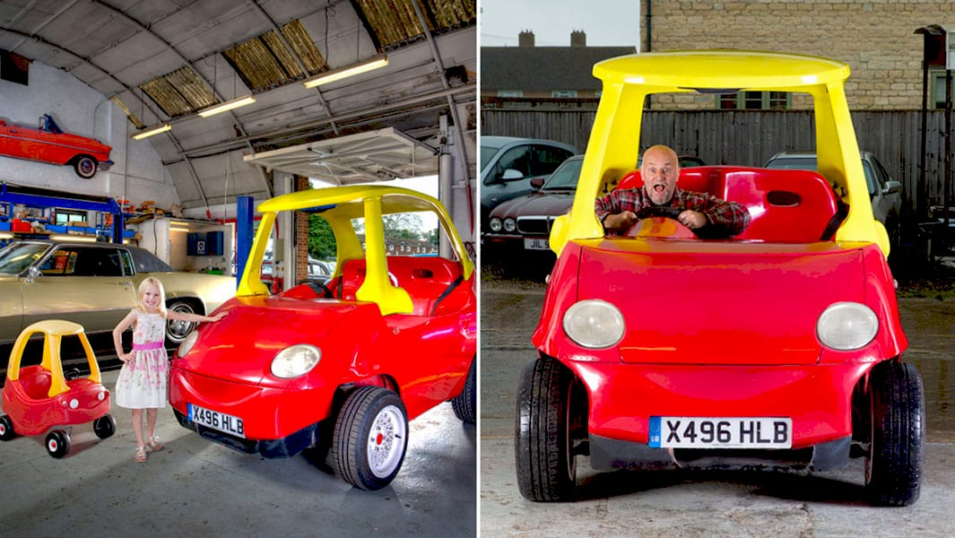 Брати створили дорослу версію автомобіля Little Tikes Cozy Coupe