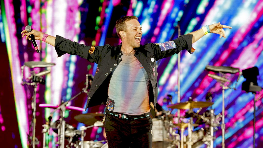 Coldplay concert with fans in Ahmedabad