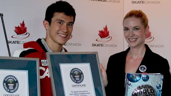 Патрік Чан отримав три рекорди від Guinness World Records