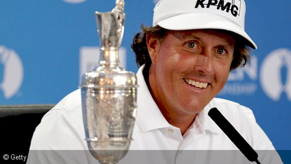 Філ Мікельсон святкує перемогу на British Open