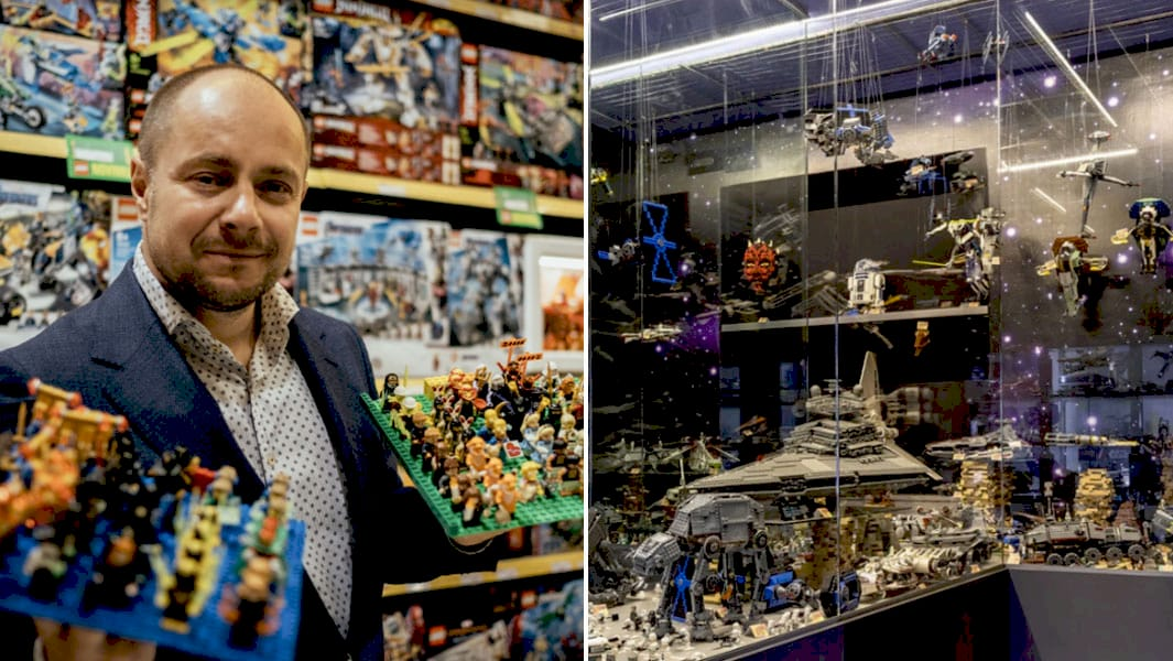 Найбільша колекція LEGO® у світі: Мілош Крецьк та його “Музей цеглин”