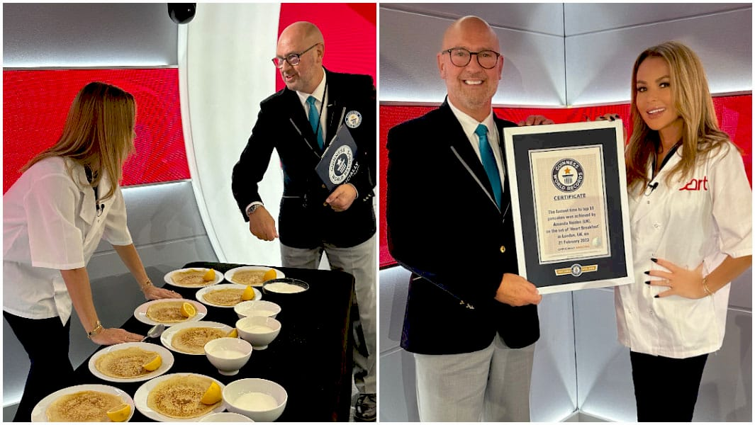 Аманда Голден приготування млинців