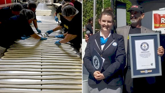 Найбільший тягучий цукерок у світі від Annabelle Candy