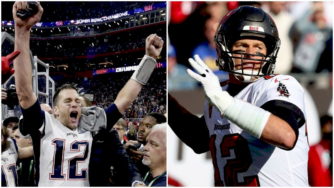 Том Бреді під час оголошення про відставку