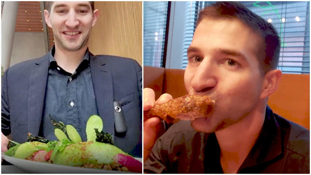 Ерік Фінкельштейн під час гастрономічної подорожі