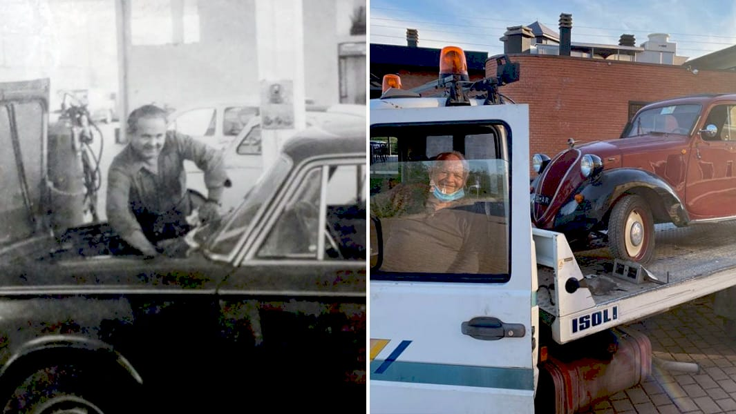 Фабіо Саббйоні, найстарший механік у світі