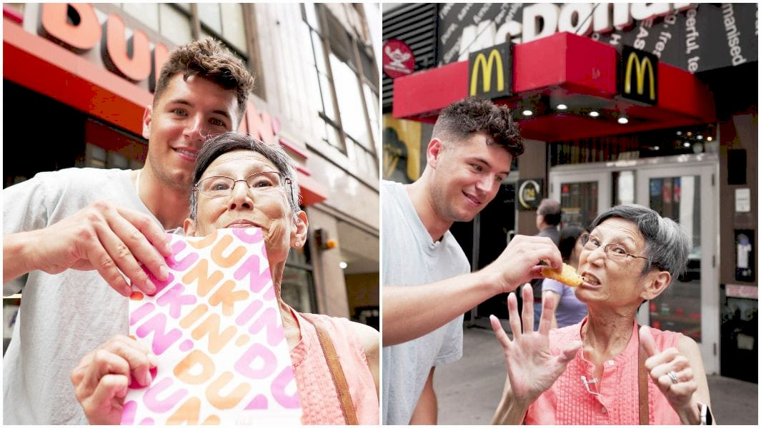 Нік ДіДжованні та Лінн Девіс під час встановлення рекорду