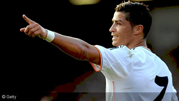 Кріштіану Роналду під час матчу