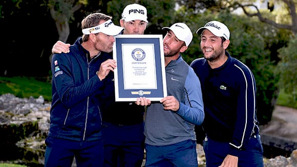 Французька команда на гольф-турнірі