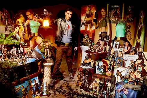 Родріго Мартін Сантос з колекцією Tomb Raider